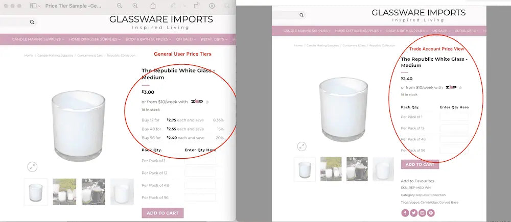 Trade Account Program