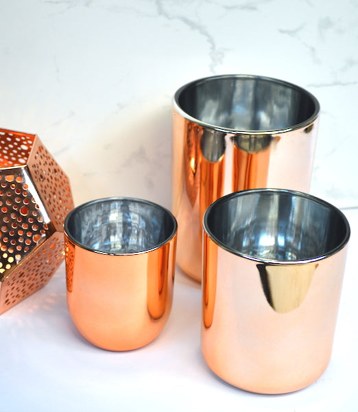 Shiny Metallic electroplated finish