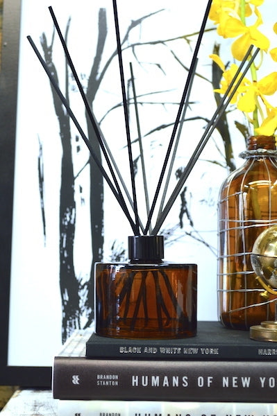 Large Amber Diffuser Bottle