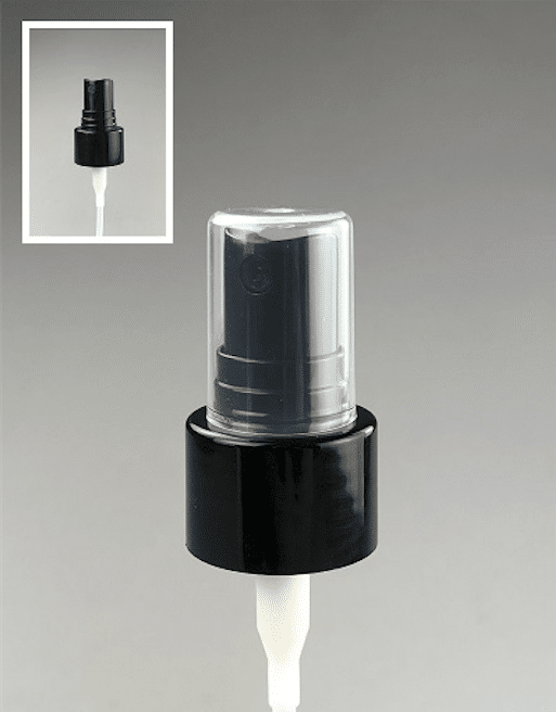 Mist Spray 24410 Neck Black Smooth Wall