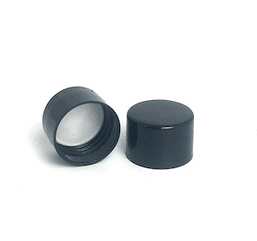 Cap Smooth Wall Screw Cap 28410 Neck Black