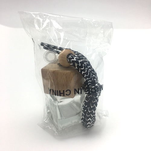 Hanging Diffuser Cubic Bottle 5ml-Natural Wood