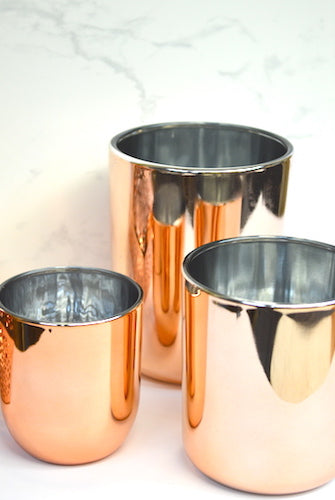 Fifth Avenue Rose Gold, Candle Glass, Candle Making Supplies