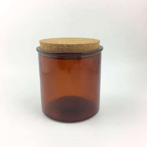 Apothecary & Cork Lid Amber - Large