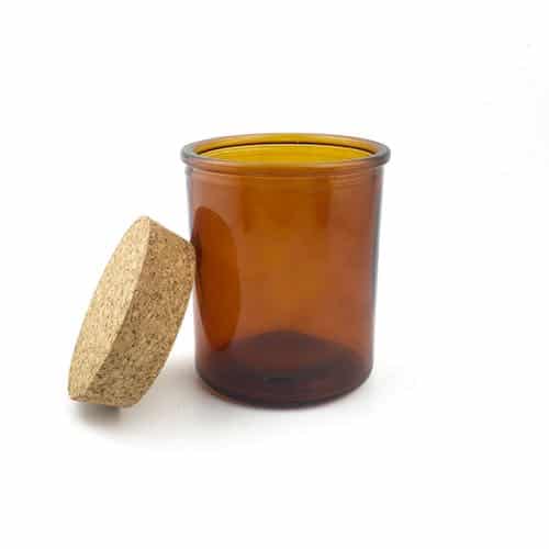 Apothecary & Cork Lid Amber - Medium