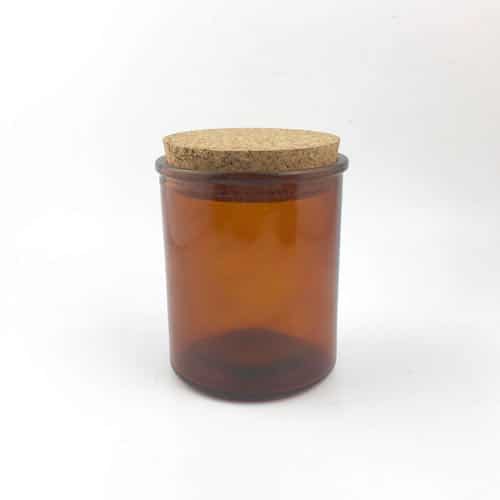 Apothecary & Cork Lid Amber - Medium