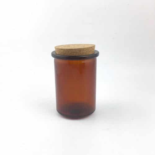 Apothecary & Cork Lid Amber - Small