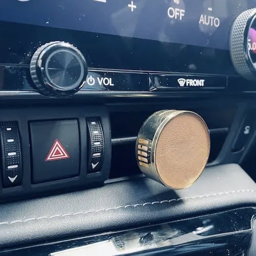 Our highend Clip-On Car Diffuser: Introducing the latest innovation in luxury automotive indulgence.