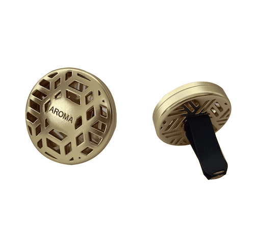 car diffuser clip gold