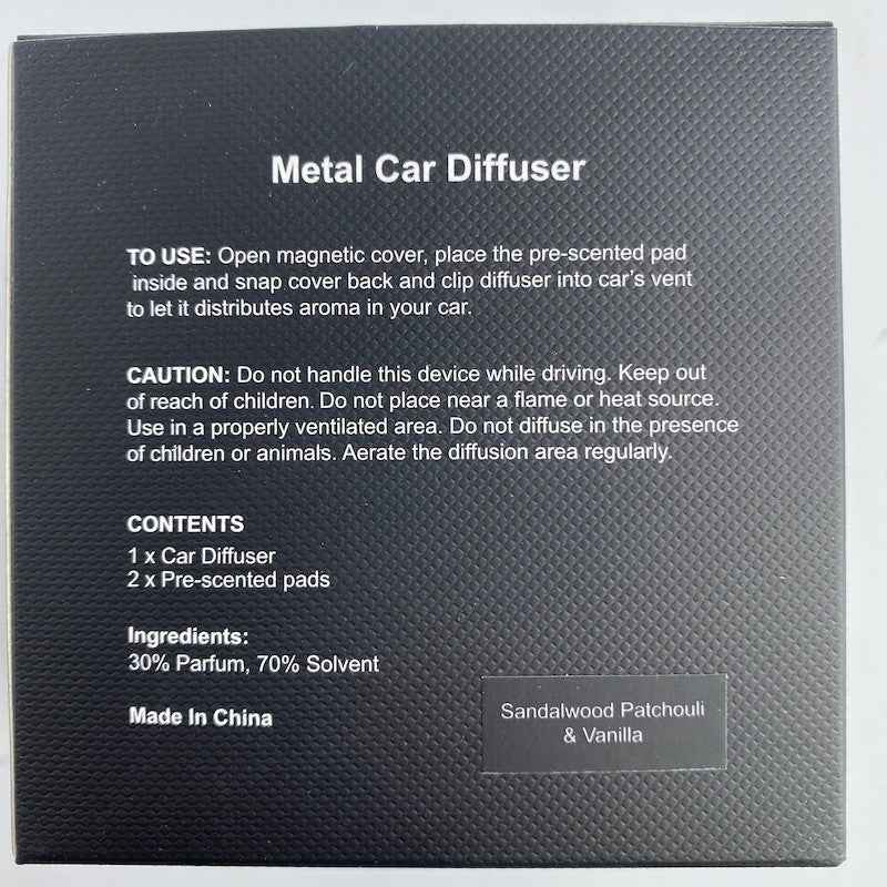 car diffuser instructions â€“ Glassware Imports Australia