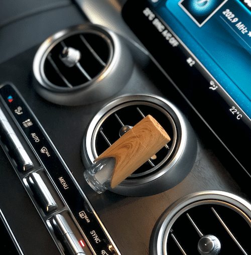 Clip On Car Diffuser - Wood Effect