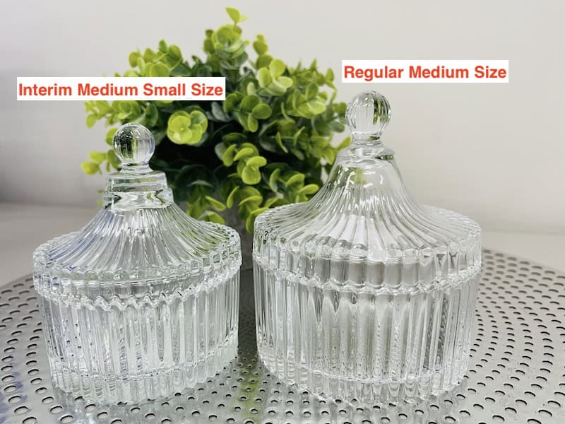 Carousel Crystal Candle Jar