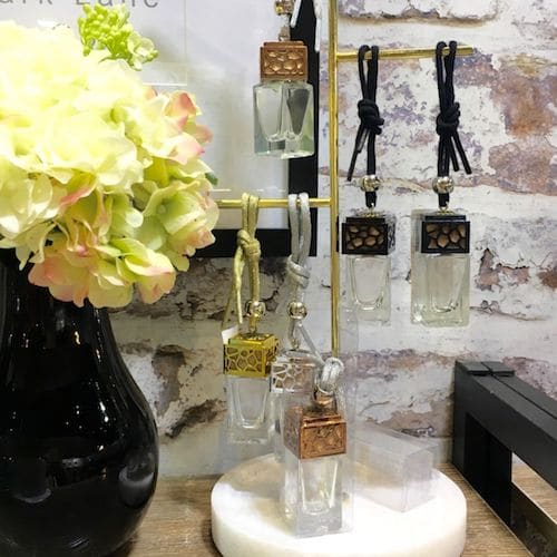 Hanging Diffuser Cubic Bottle 10ml-Rose Gold