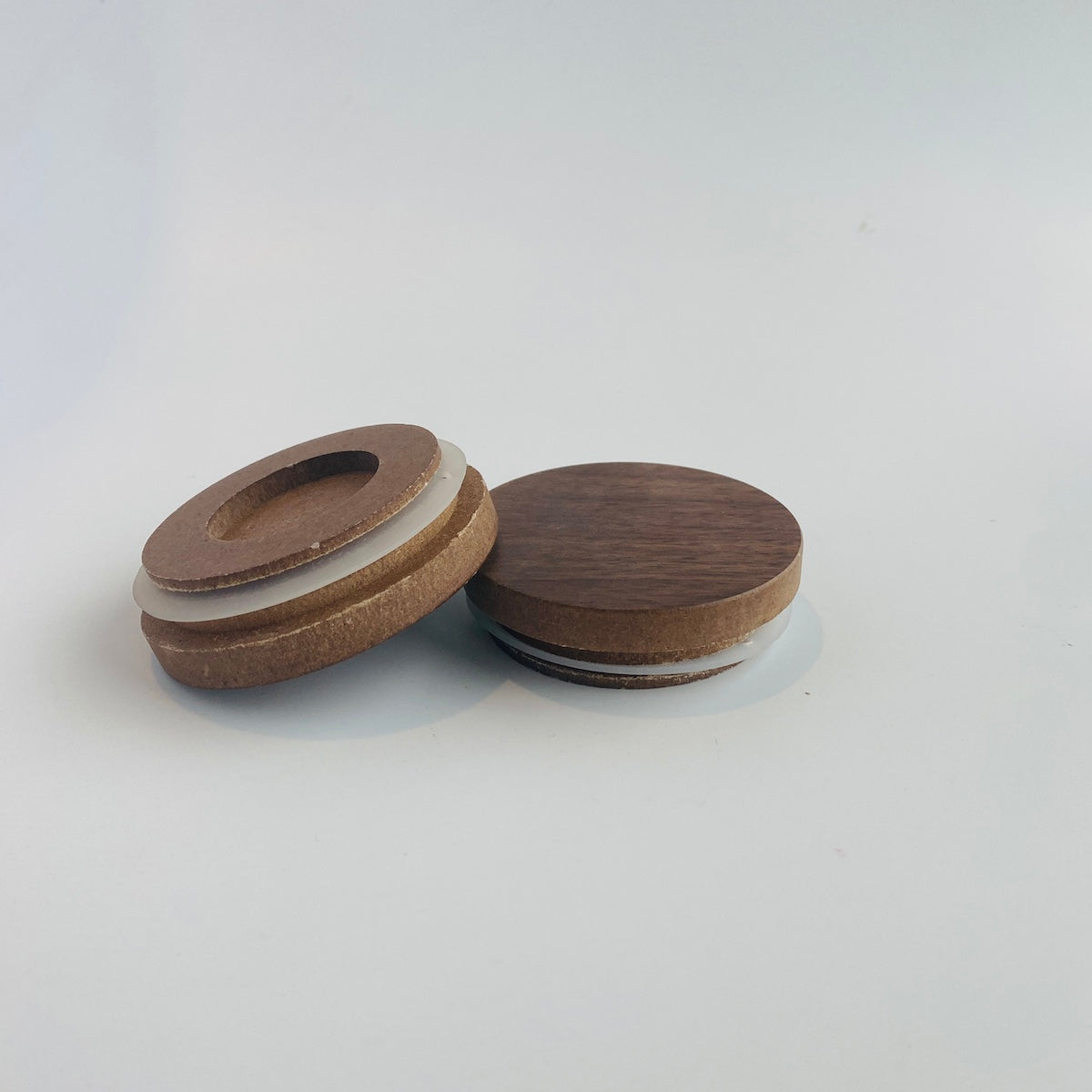 Dark Oak Wooden Lids  - Small