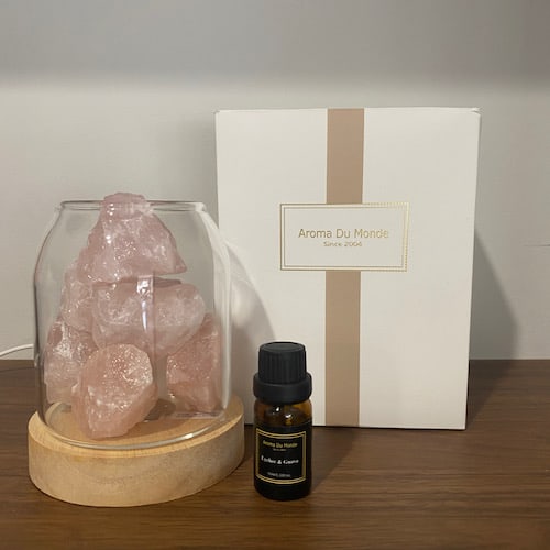 dome crystal light box & oil 4