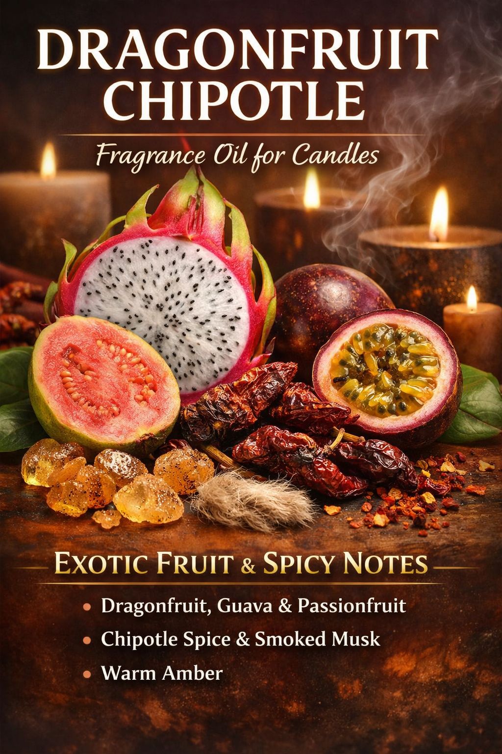 Dragonfruit Chipotle Fragrance Oil | Luxaroma