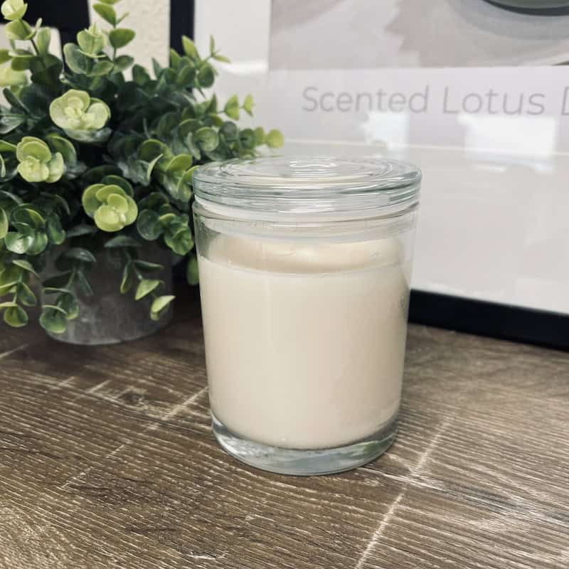 Glass Lid with our Medium Clear Tumbler