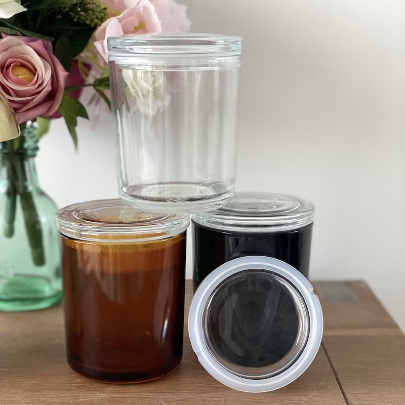 Glass Lid for use on our Medium Tumbler collection