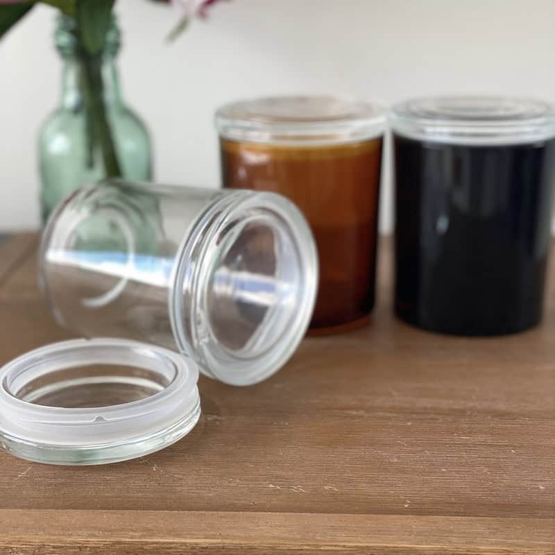 Glass Lid for use on our Medium Tumbler collection