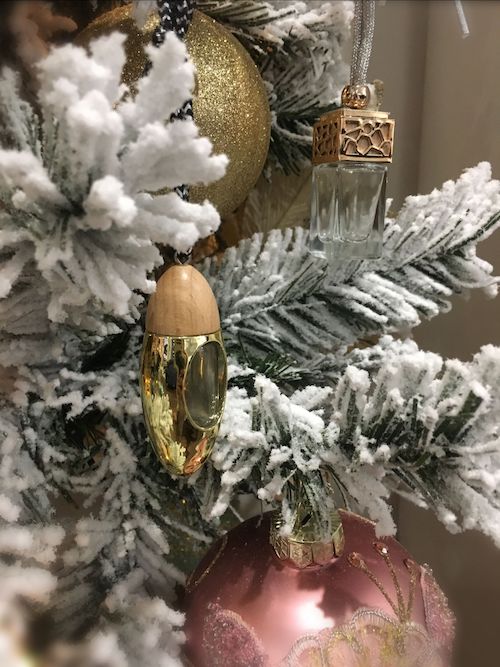 Hanging Diffuser Cubic Bottle 10ml-Rose Gold