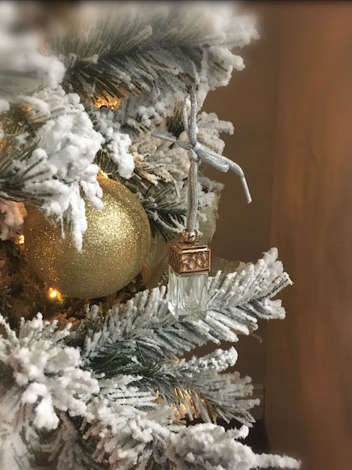 Hanging Diffuser Cubic Bottle 10ml-Rose Gold