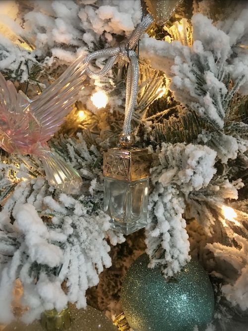 Hanging Diffuser Cubic Bottle 10ml-Rose Gold