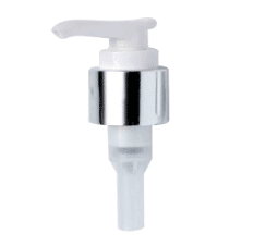 Lotion Pump 24410 Neck - Shiny Silver