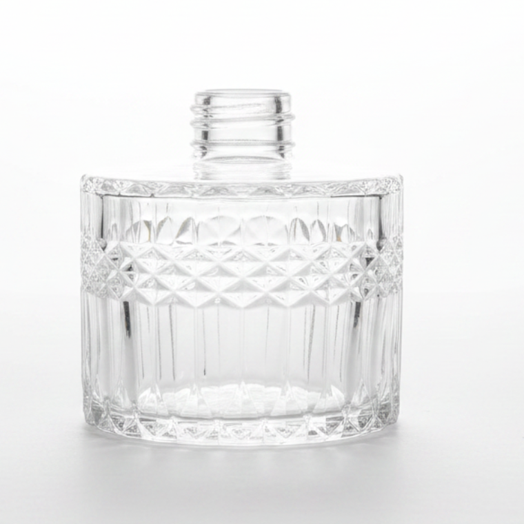 Clear Bottle for scented diffuser with home fragrance