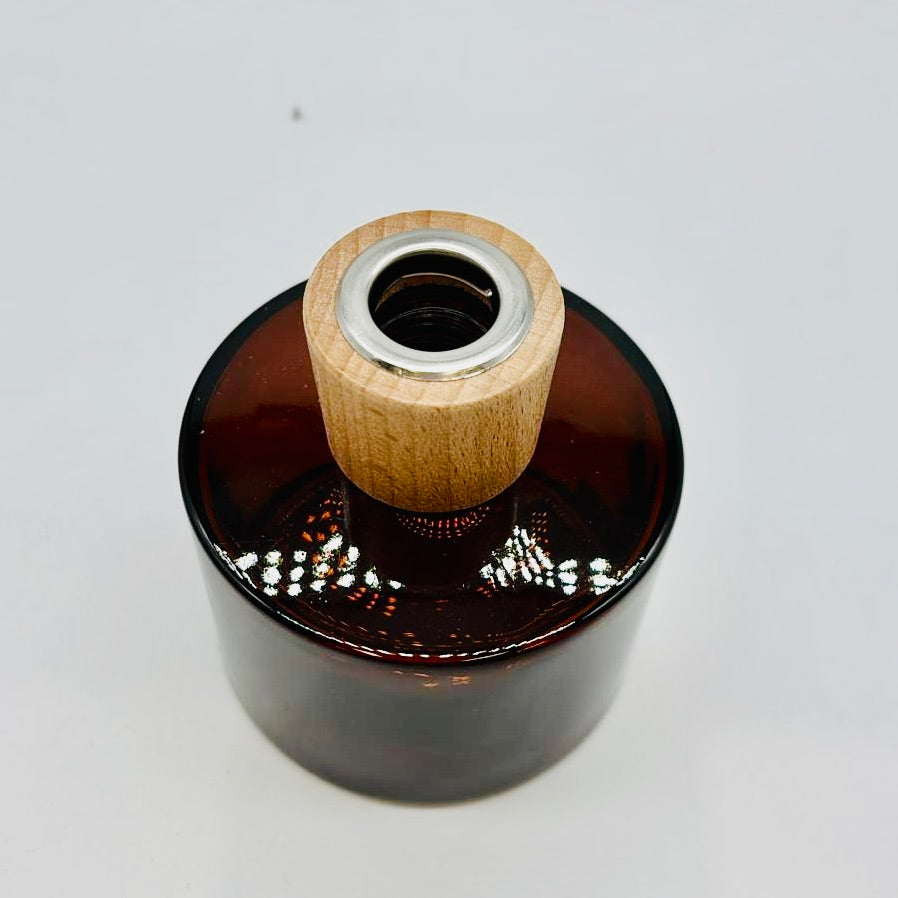 Collar for Diffuser Bottle - Natural Wood