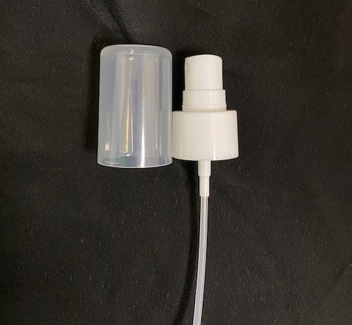 Oversize Cap White Clear