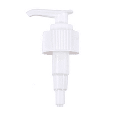 Lotion Pump 28410 Neck Ribbed Wall White