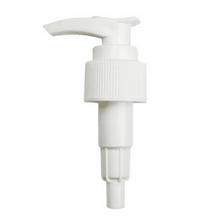 Lotion Pump 24410 Neck Ribbed Wall White