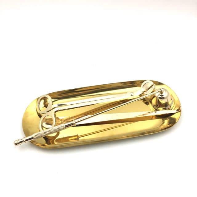 Candle Care Tool Set - Gold