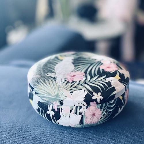 Decorative Tin - Embossed Tropical Parrot Large