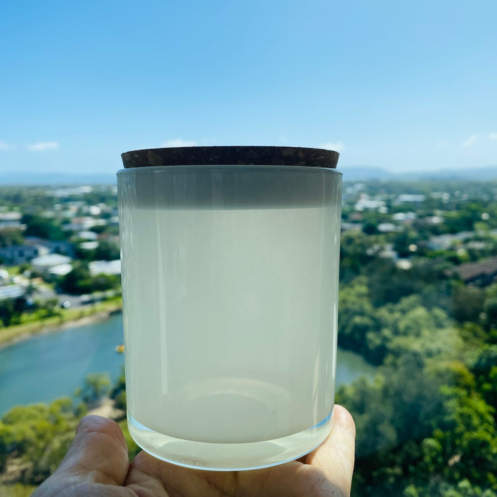 Tumbler White (Transparent) Glass - Medium