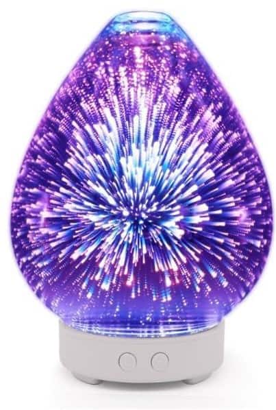 ultrasonic glass fireworks diffuser