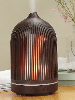 ultrasonic ribbed diffuser black