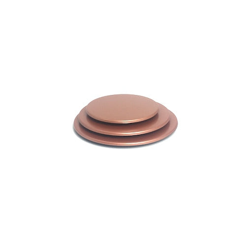 PLASTIC LID Matte Rose Gold Small