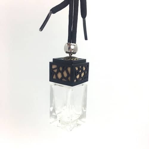 Hanging Diffuser Cubic Bottle 10ml-Black