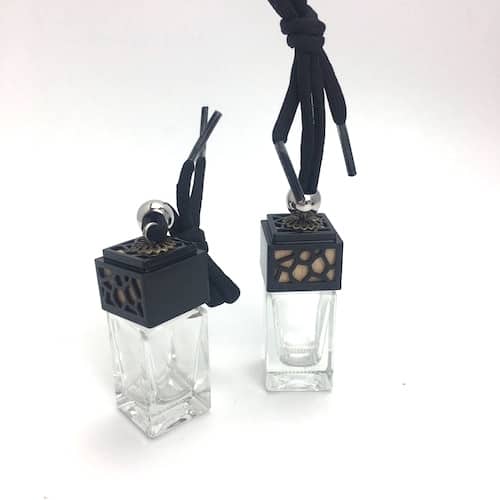 Hanging Diffuser Cubic Bottle 10ml-Black