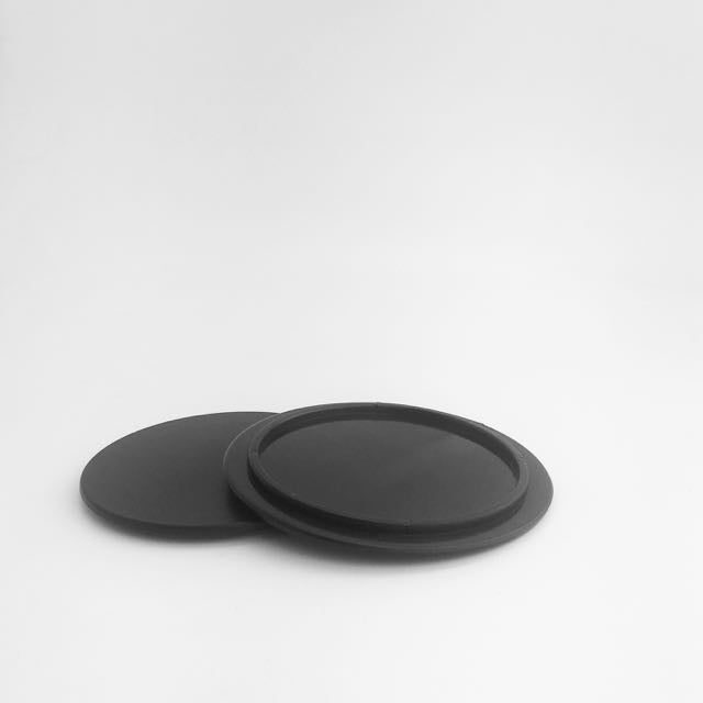 PLASTIC LID Matte Black Large