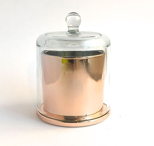Get your Cloche on! This two piece base and solid glass cloche. It’s elegance and style will lift any room.