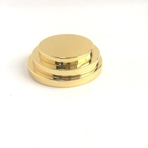 Stainless Steel Shiny Gold Lid - Small