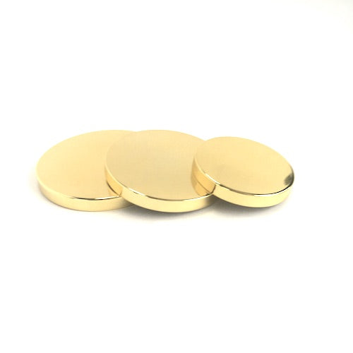 Stainless Steel Shiny Gold Lid - Medium