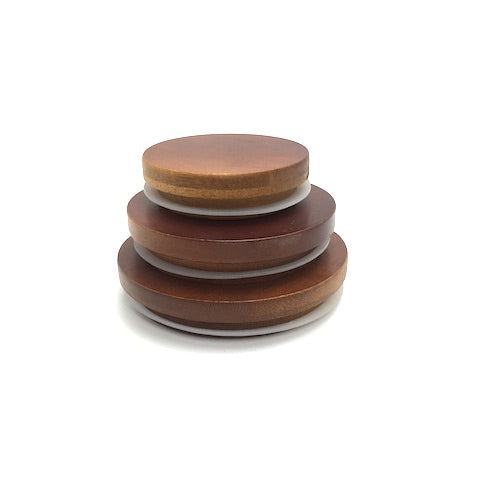 Bamboo Lids - Medium - Golden Oak