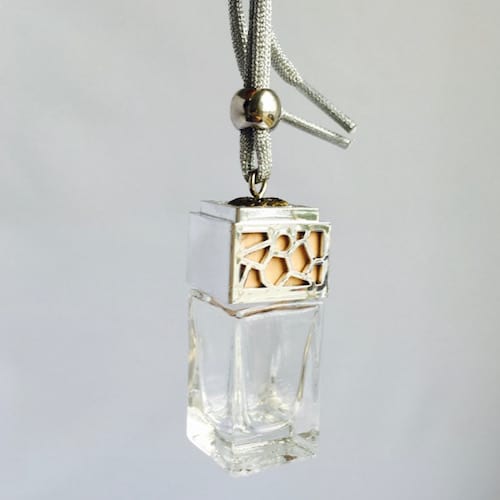 Hanging Diffuser Cubic Bottle 10ml-Silver