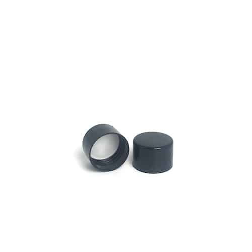 Cap Smooth Wall Screw Cap 24410 Neck - Black