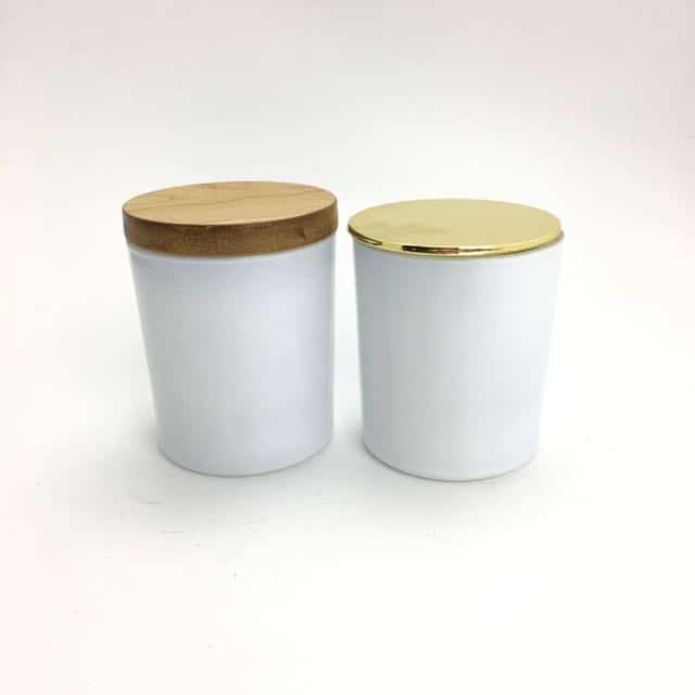 Tumbler Gloss White Glass - Small