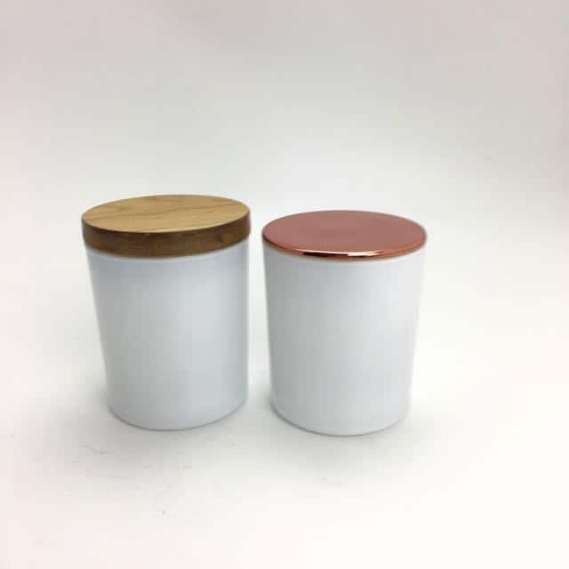 Tumbler Gloss White Glass - Small