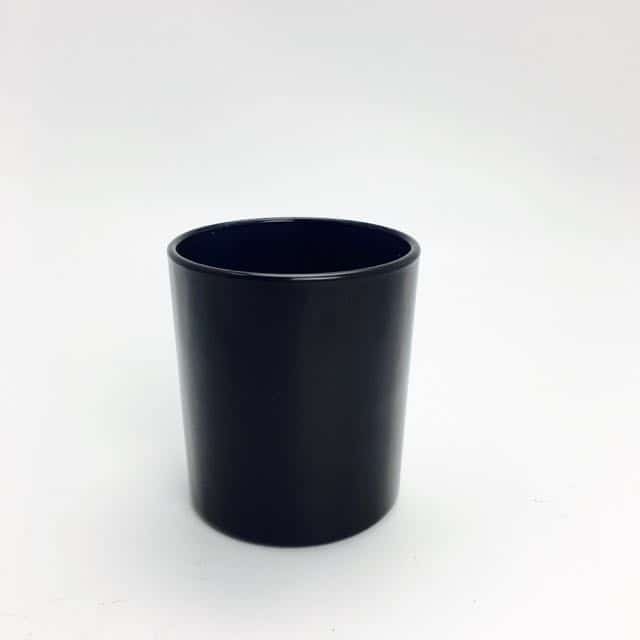 Tumbler Gloss Black Glass - Small